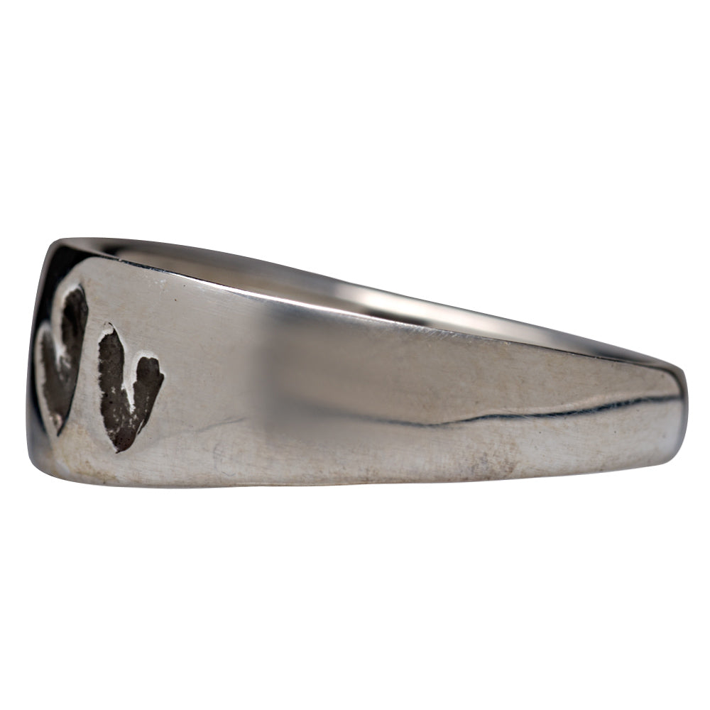 Sterling Silver Love Heart Repeat Ring