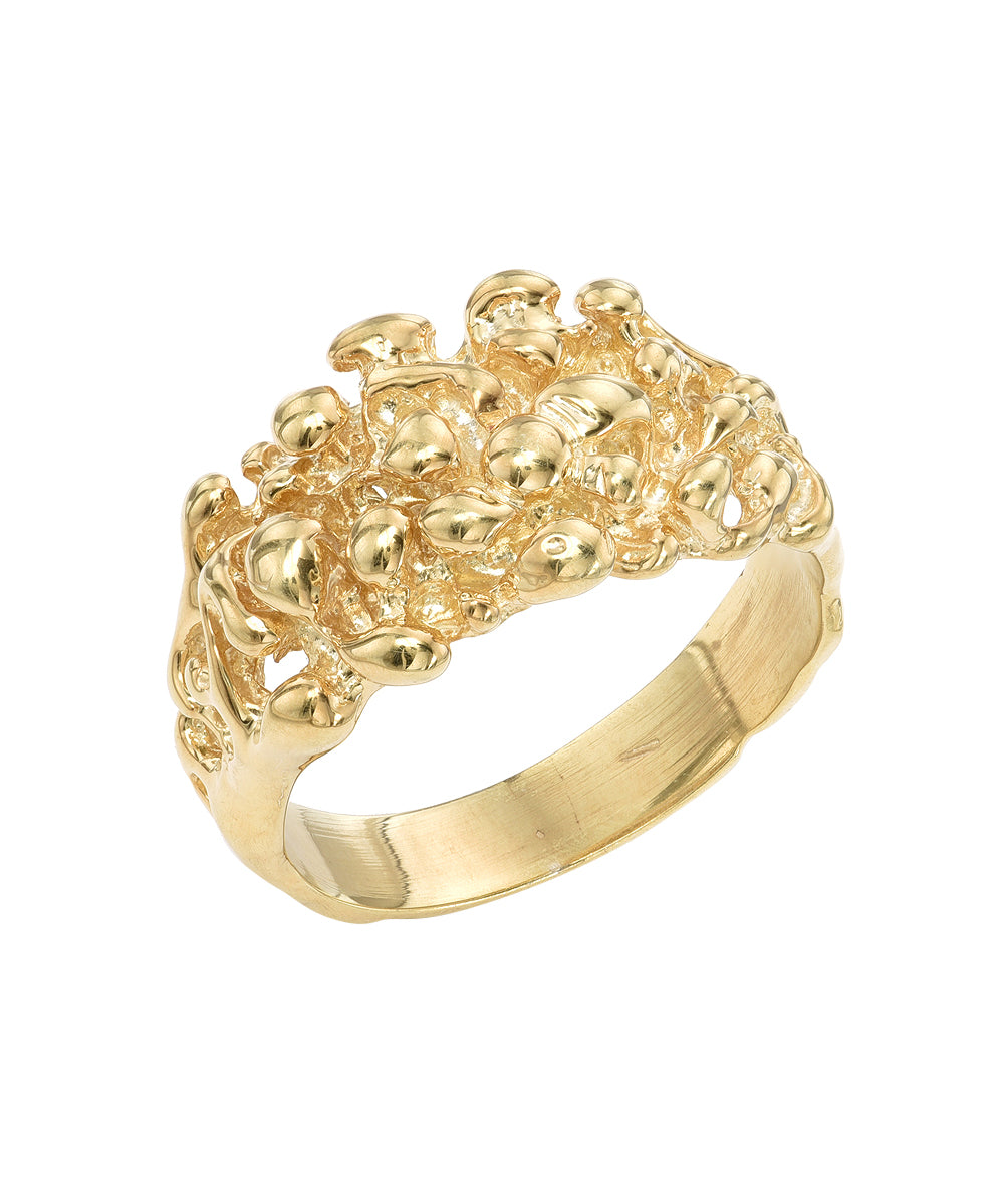 Sterling Silver Rafi Nugget Ring