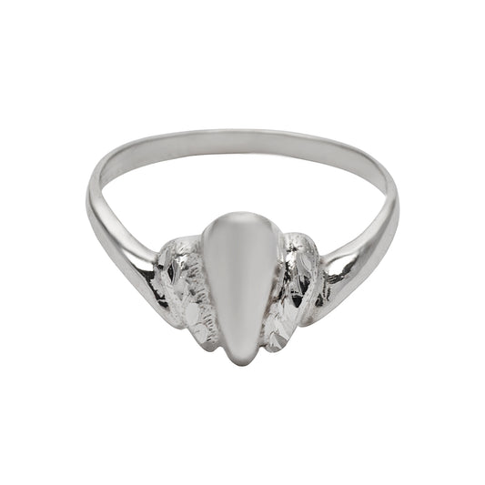 Sterling Silver Bombay Chevron Ring