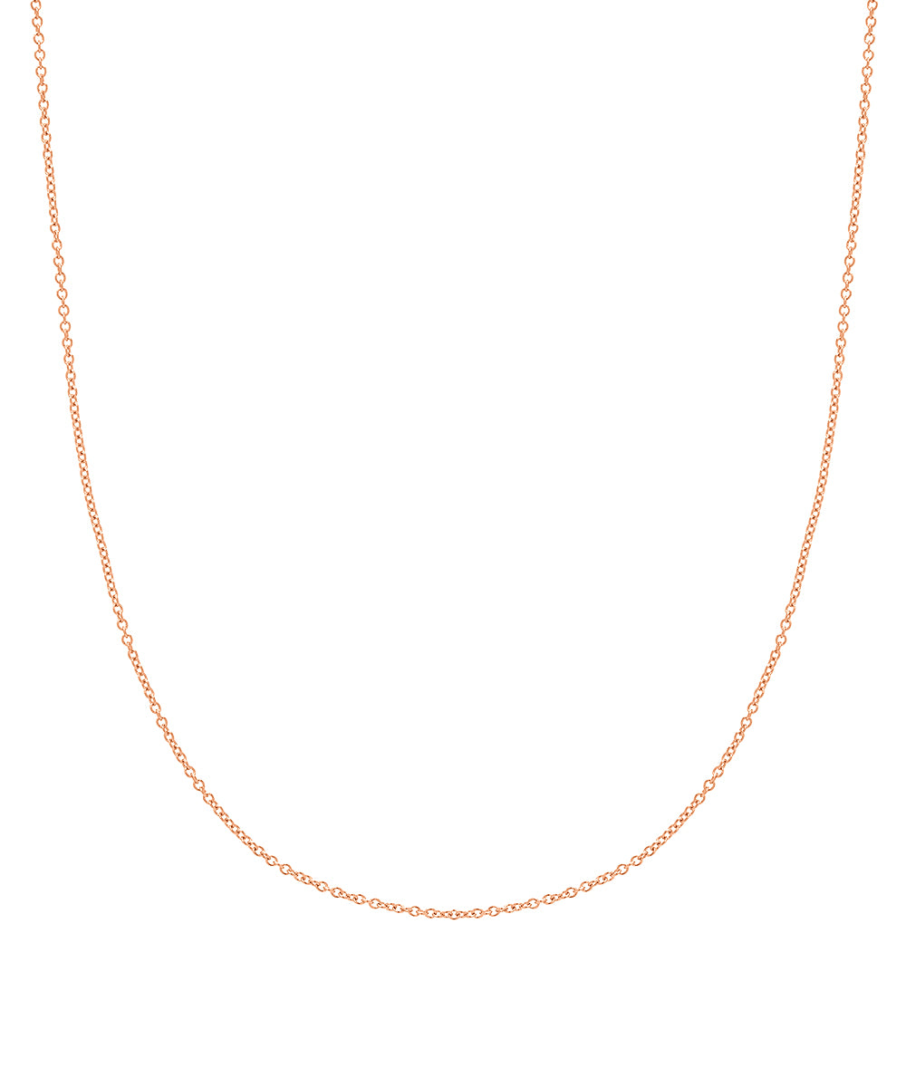 1 mm Italian Plain Rolo Chain