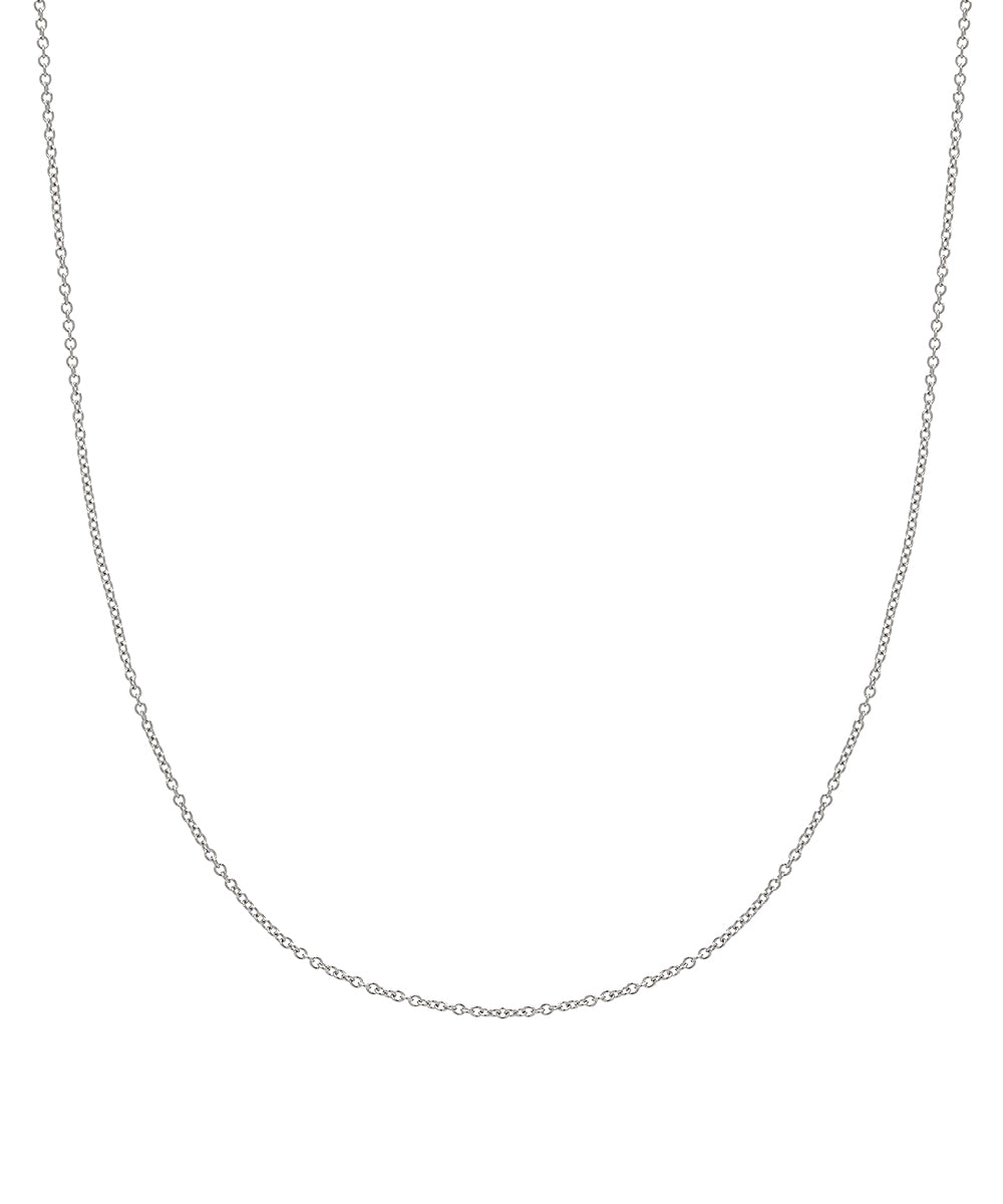 Sterling Silver Varsity Letter Personalized Initial Charm Necklace