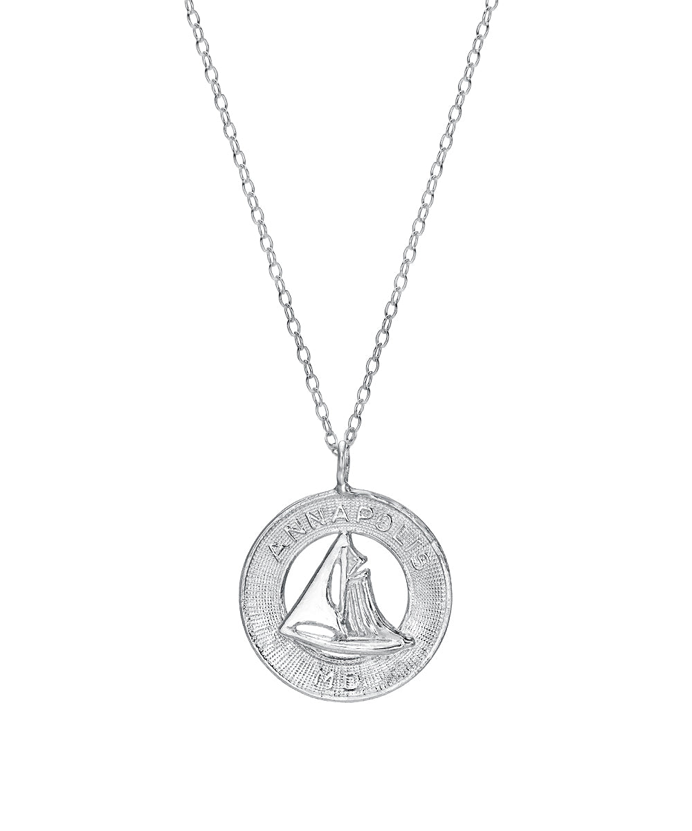 Sterling Silver City Destination Pendant Necklace Collection – Engraved City Names & Landmark Designs