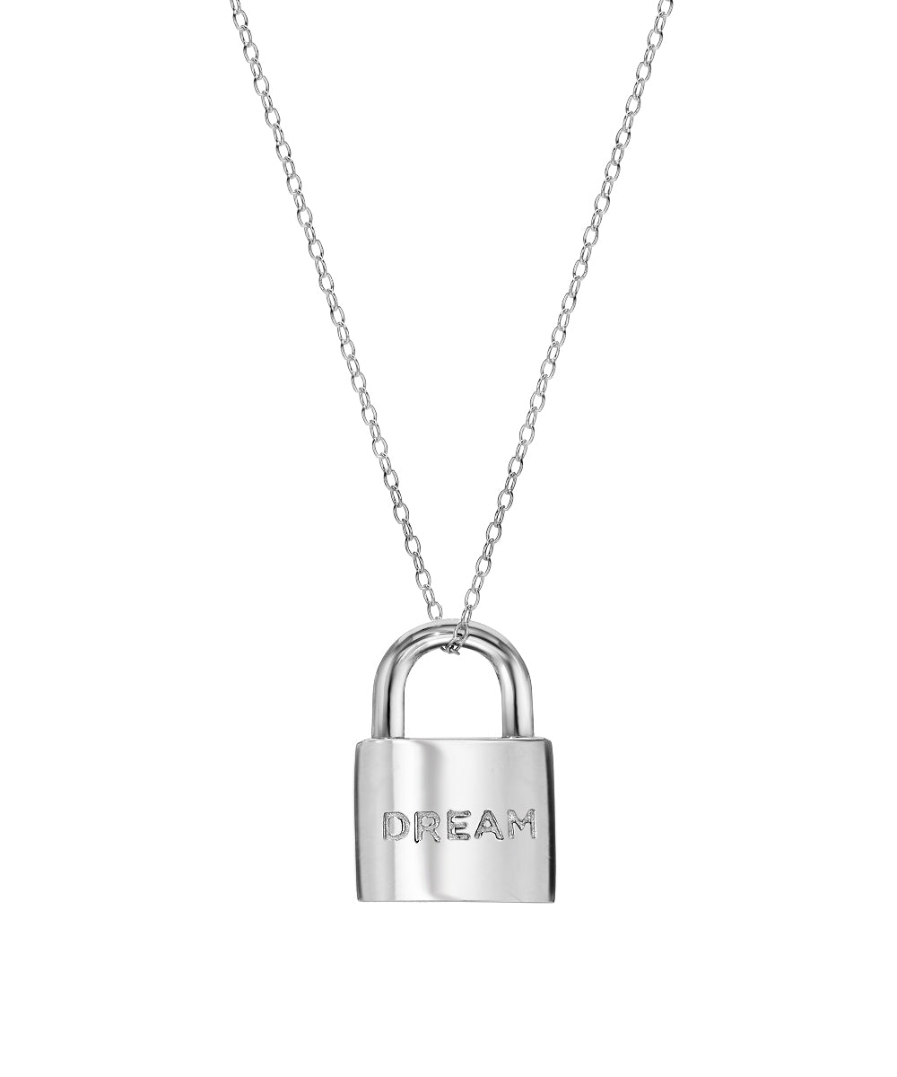 Sterling Silver Infinite Locks Pendant Necklace
