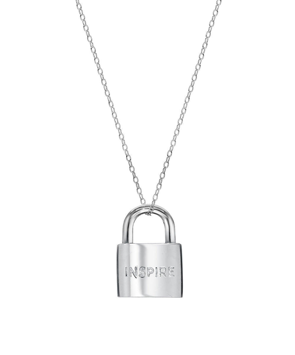 Sterling Silver Infinite Locks Pendant Necklace