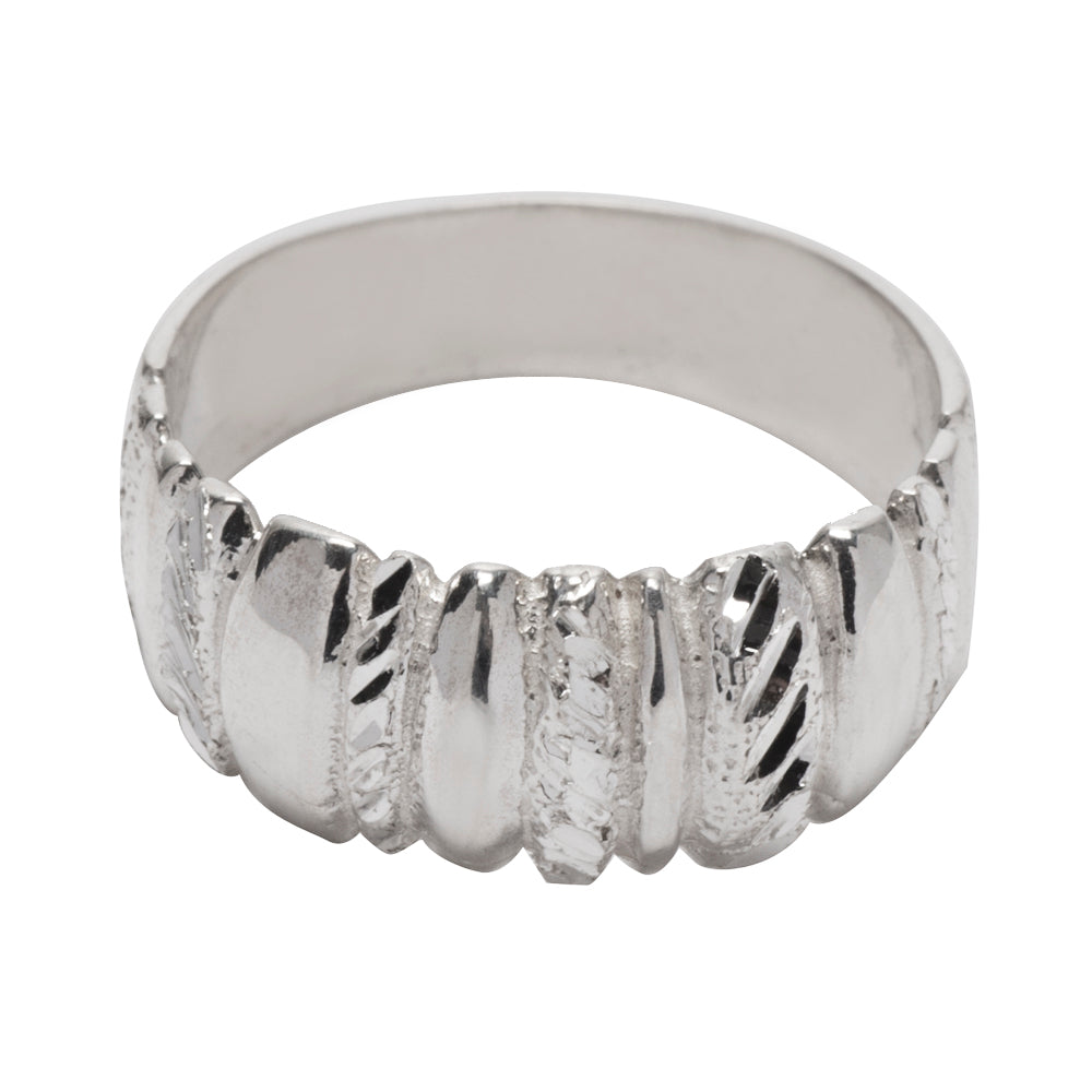 Sterling Silver Dome Ring