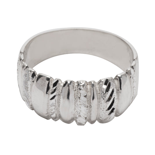 Sterling Silver Dome Ring