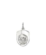 Sterling Silver Firefighter Helmet Pendant Necklace, 18"