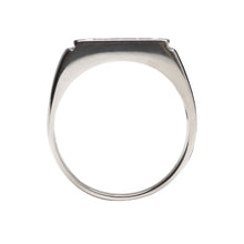 Sterling Silver DAD Father's Day Rectangular Signet Ring