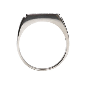 Sterling Silver DAD Father's Day Rectangular Signet Ring