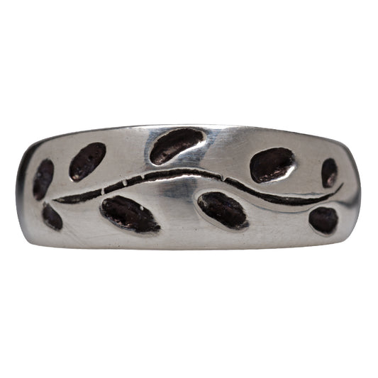 Sterling Silver Vine Ring