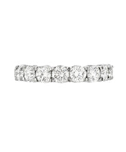 14KT Gold Round Lab Grown Diamond Eternity Ring