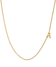 Sterling Silver Personalized Initial Necklace
