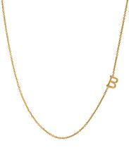 Sterling Silver Personalized Initial Necklace