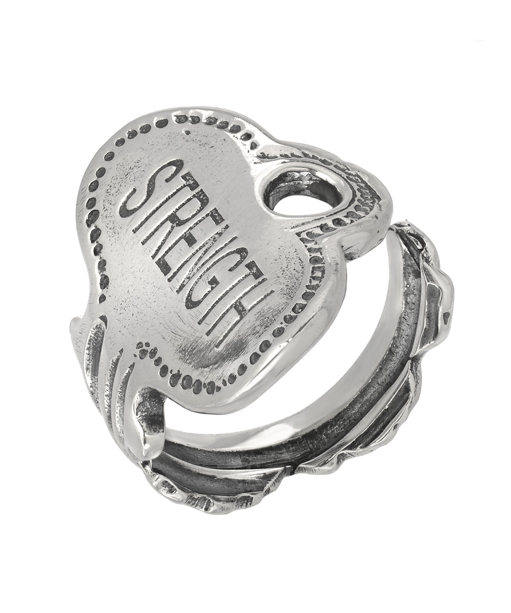 Brass Strength Key Adjustable Size Ring