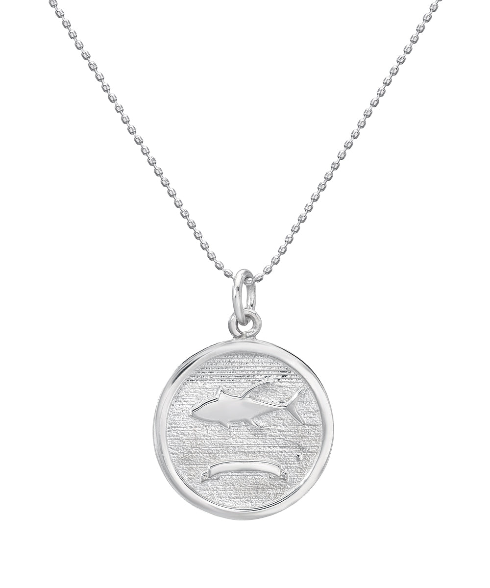 Sterling Silver Sports Amulet Pendant Necklace