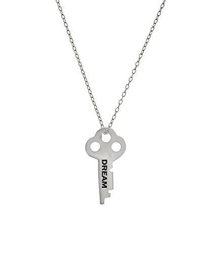 Sterling Silver Infinite Key Pendant Necklace, 18"