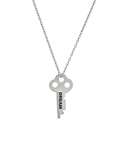 Sterling Silver Infinite Key Pendant Necklace, 18